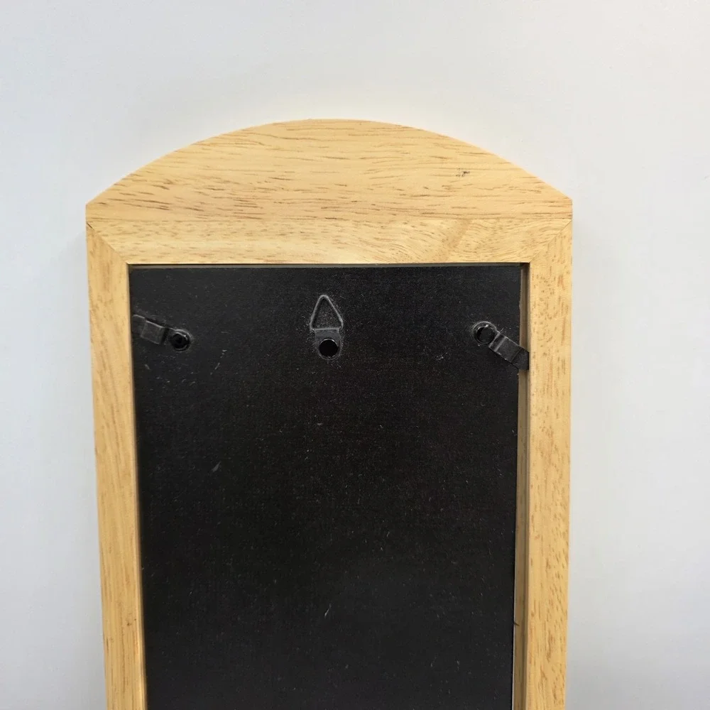 New Vtg Malden 1995 Collage 4 Opening Picture Frame for Photos Natural Wood 8106